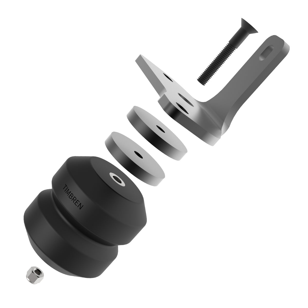 Timbren Suspension Enhancement System (SES) Rear Kit for Pickup Trucks - Fits 2024-Present Toyota Tacoma, Land Cruiser 250 & 2023-Present Sequoia