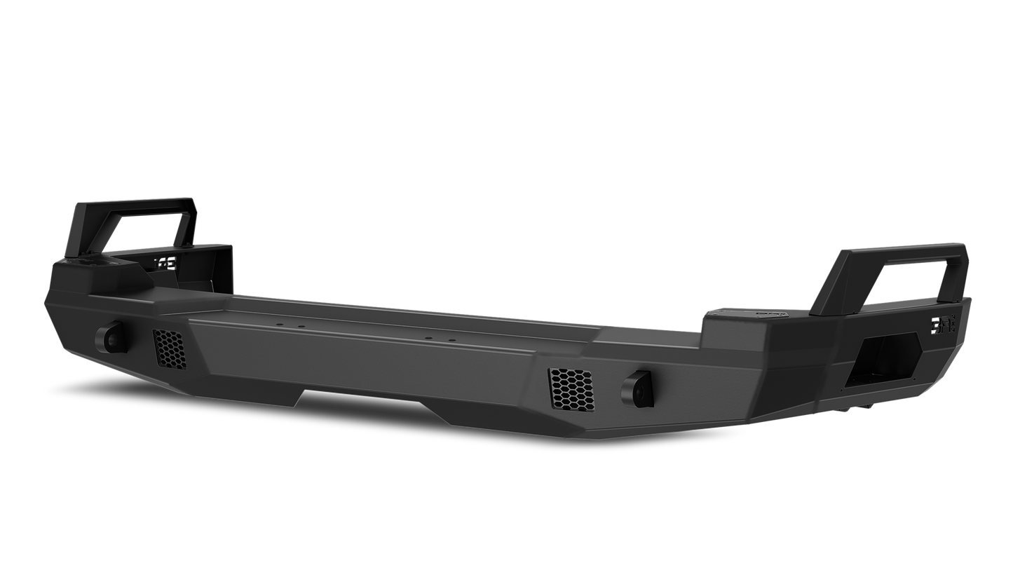 Body Armor Pro Series II Rear Bumper Swingout - High-Quality Steel, Black Powder-Coated Finish - Fits 2016-2023 Toyota Tacoma Driver Side