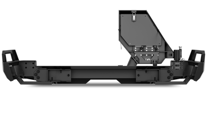 Body Armor Passenger Side Swingout - High-Quality Steel, Black Powder-Coated Finish - Fits 2010-2024 Toyota 4Runner Pro Series II Bumper
