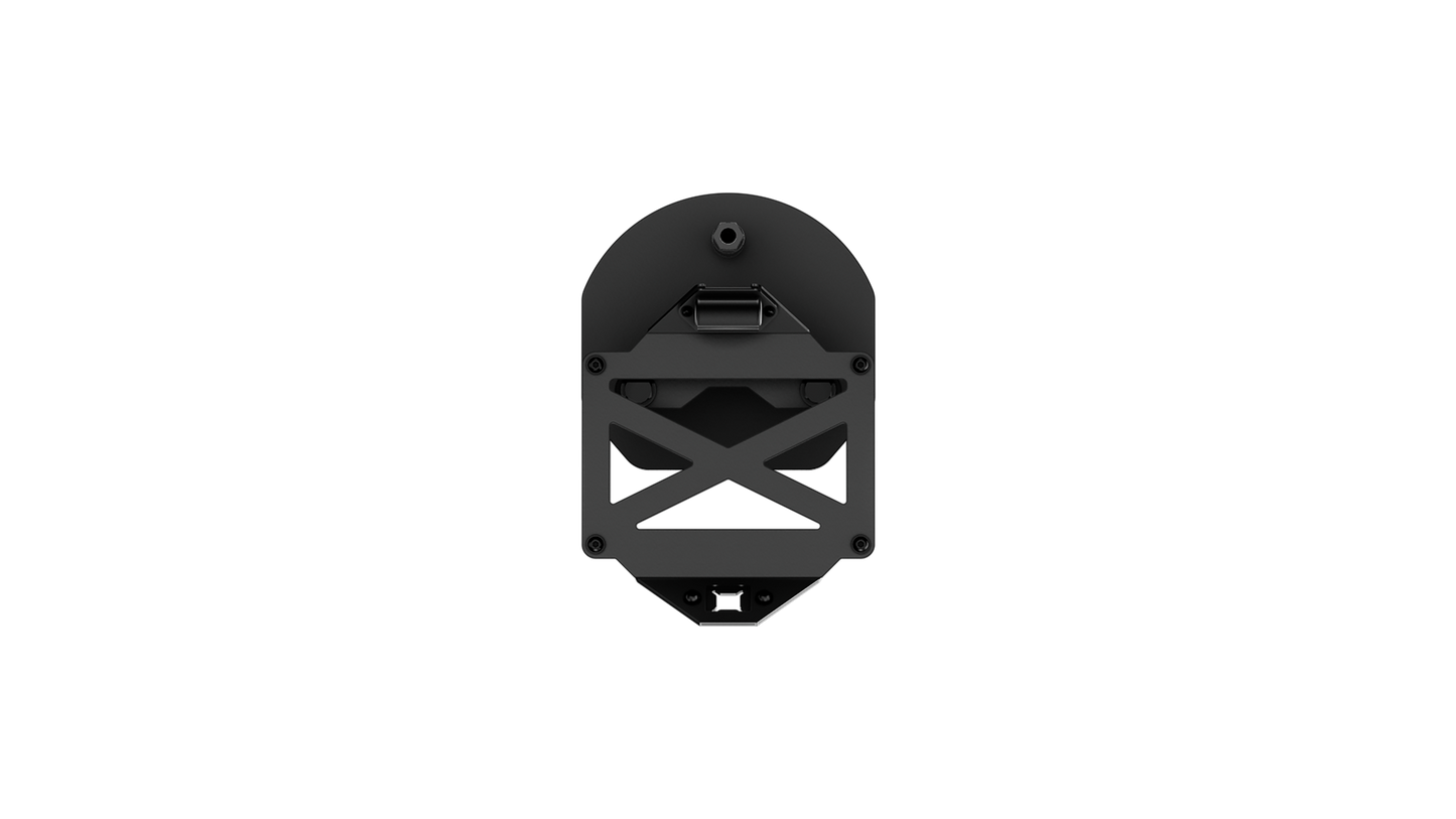 Body Armor Passenger Side Swingout - High-Quality Steel, Black Powder-Coated Finish - Fits 2016-2023 Toyota Tacoma Pro Series II Bumper