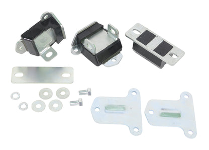 Whiteline Engine and Gearbox Mount Bushings for Classic Muscle Cars - Fits 1963-1982 Chevrolet Camaro, Chevelle, Corvette, El Camino, Nova