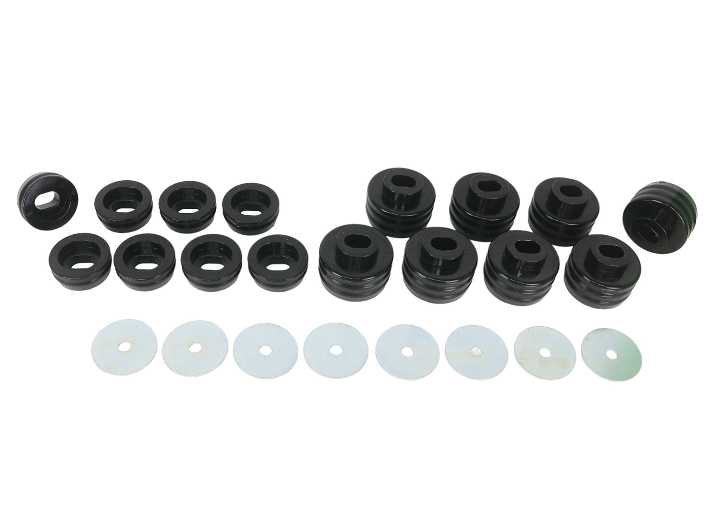Whiteline Body Mount & Radiator Support Bushings for Pickup Trucks - Fits 1999-2007 Chevrolet Avalanche, Silverado, GMC Sierra 1500/2500 HD