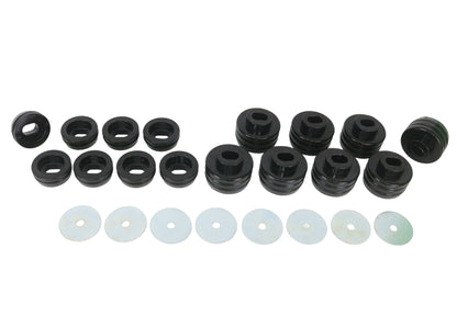 Whiteline Body Mount & Radiator Support Bushings for Pickup Trucks - Fits 1999-2007 Chevrolet Avalanche, Silverado, GMC Sierra 1500/2500 HD