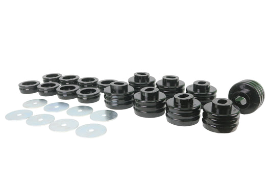 Whiteline Body Mount & Radiator Support Bushings for Pickup Trucks - Fits 1999-2007 Chevrolet Avalanche, Silverado, GMC Sierra 1500/2500 HD