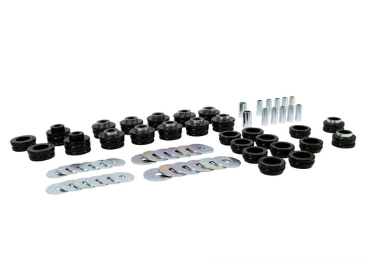 Whiteline Body Mount Bushing Kit for Cars - Fits 1978-1987 Buick Regal, Chevrolet El Camino, Oldsmobile Cutlass, Pontiac Grand Prix