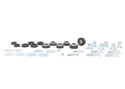Whiteline Body Mount Bushing Kit for Cars - Fits 1967 Chevrolet Chevy II, 1976-1981 Pontiac Firebird