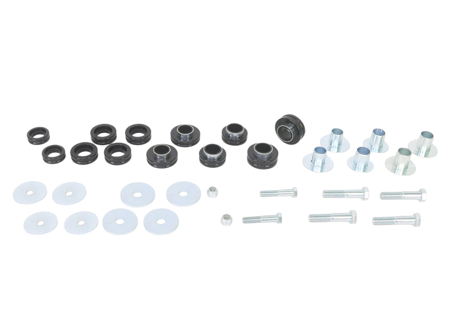 Whiteline Body Mount Bushing Kit for Cars - Fits 1967 Chevrolet Chevy II, 1976-1981 Pontiac Firebird