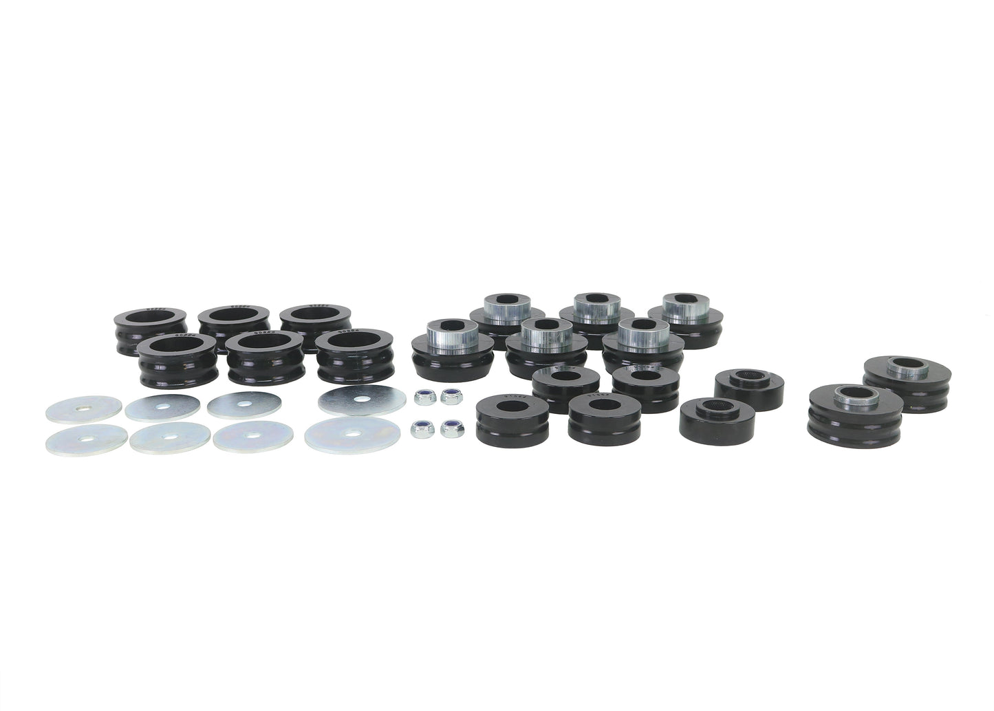Whiteline Body Mount Bushing Kit for SUVs - Fits 1981-1991 Chevrolet Blazer/K5, GMC Jimmy - High-Quality Polyurethane (Black Finish)