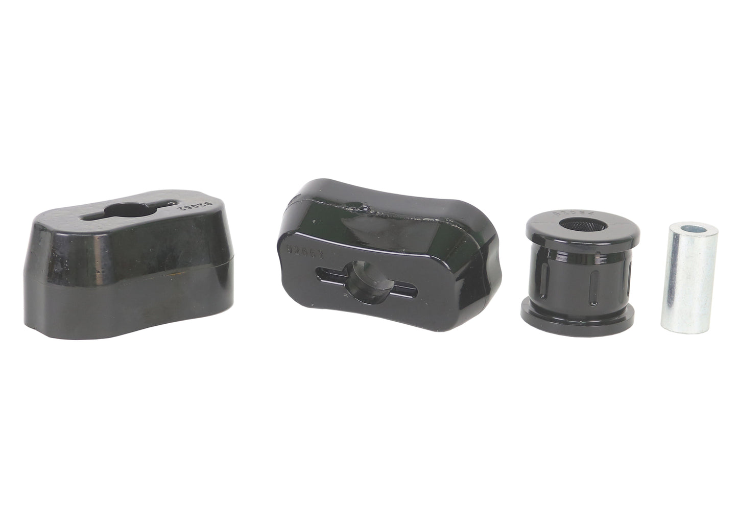 Whiteline Motor Mount Bushings for Compact Cars - Fits 1998-2006 VW Beetle, Golf, Jetta - High-Quality Polyurethane (Set Of 3)