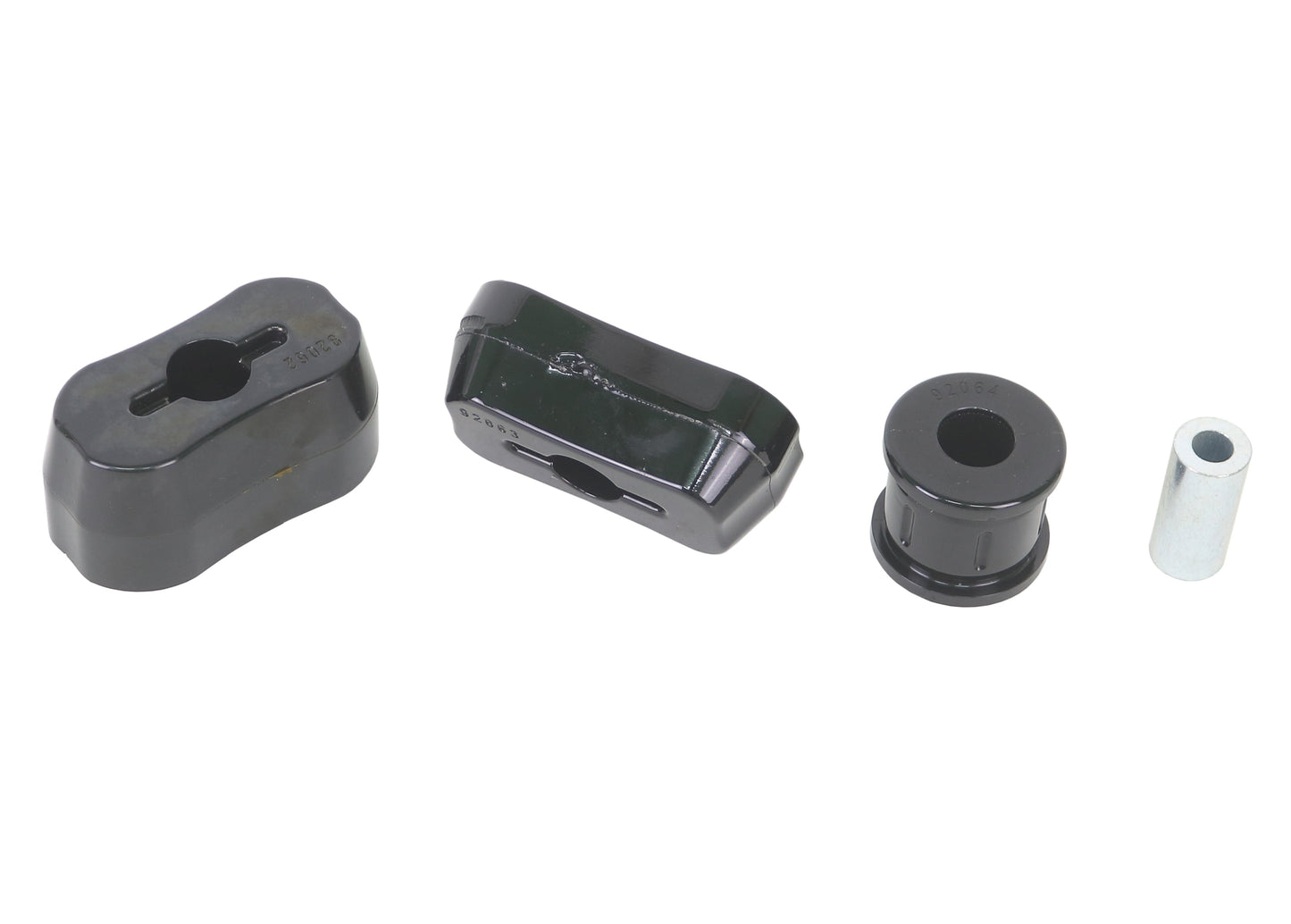 Whiteline Motor Mount Bushings for Compact Cars - Fits 1998-2006 VW Beetle, Golf, Jetta - High-Quality Polyurethane (Set Of 3)