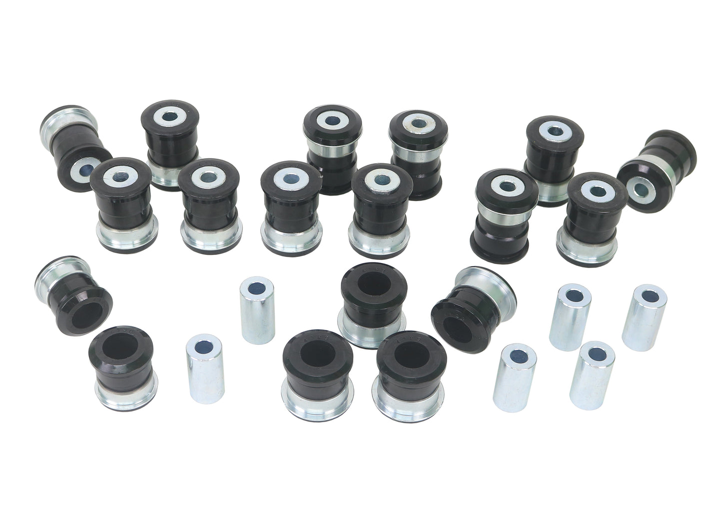 Whiteline Front and Rear Essential Vehicle Bushing Kit for SUVs - Fits 2011-2024 Infiniti QX56/QX80 & 2017-2024 Nissan Armada
