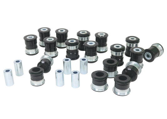 Whiteline Front and Rear Essential Vehicle Bushing Kit for SUVs - Fits 2011-2024 Infiniti QX56/QX80 & 2017-2024 Nissan Armada