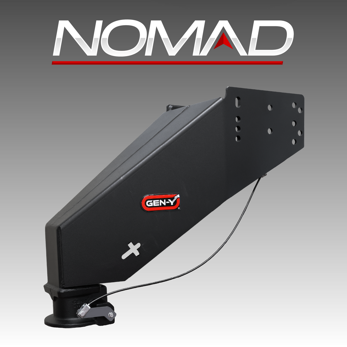 Gen-Y Hitch NOMAD Fifth Wheel-to-Gooseneck Static Pin Box with SnapLatch Coupler - image 3