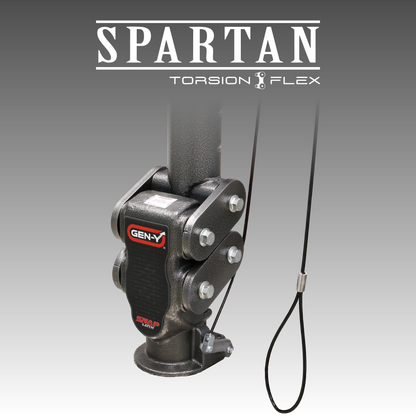 Gen-Y Hitch SPARTAN (Torsion-Flex) Gooseneck Coupler with SnapLatch - image 3