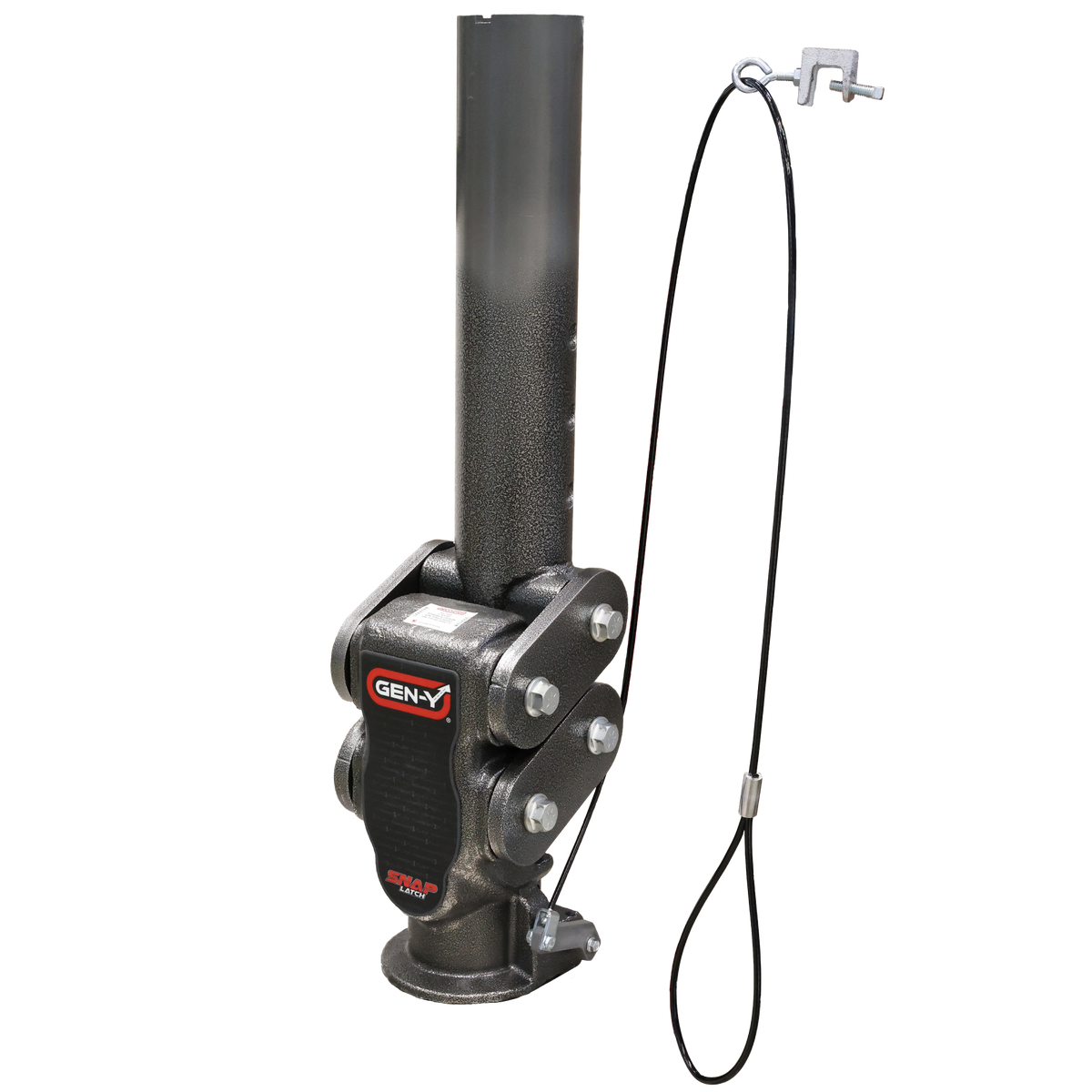Gen-Y Hitch SPARTAN (Torsion-Flex) Gooseneck Coupler with SnapLatch