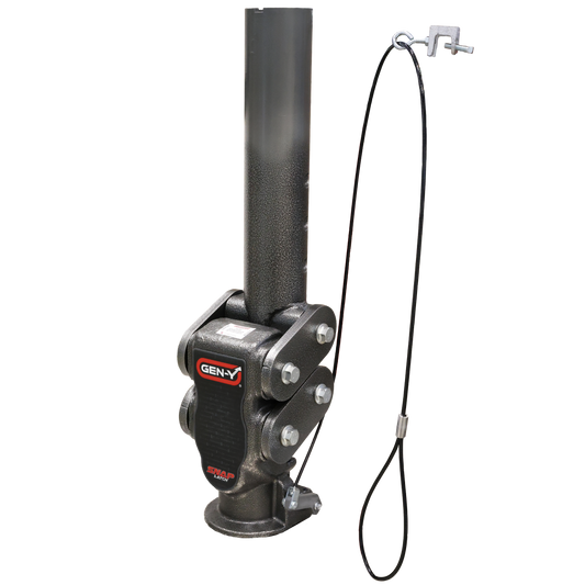 Gen-Y Hitch SPARTAN (Torsion-Flex) Gooseneck Coupler with SnapLatch