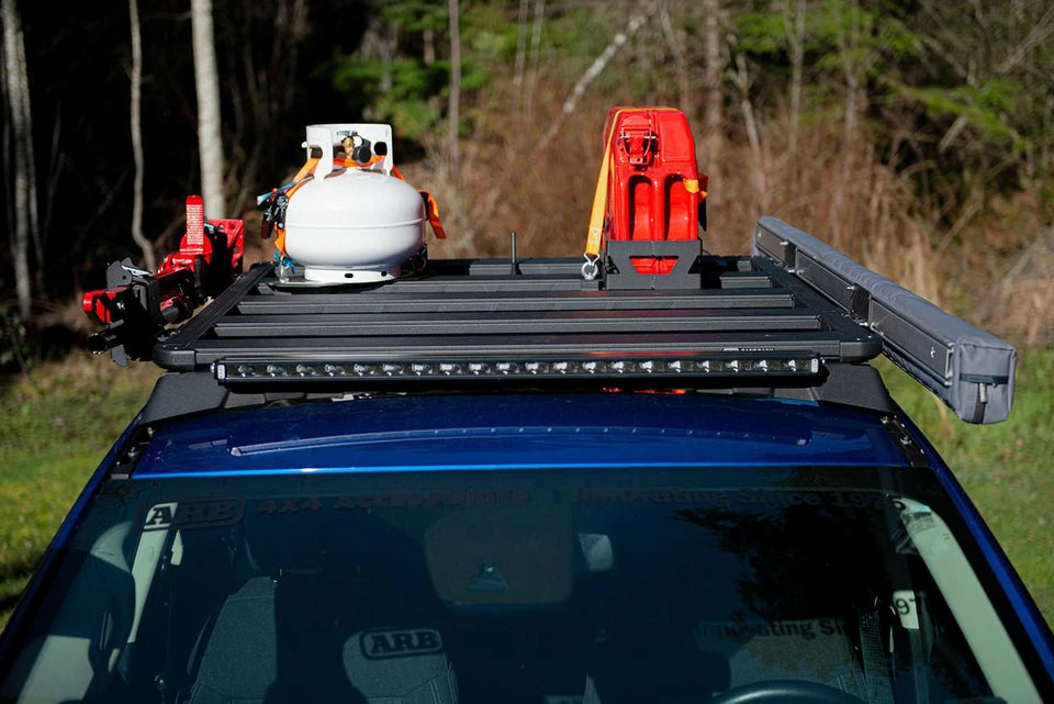 ARB BASE Rack Kit With Mount and Deflector Aluminum Ford Ranger 2019-2023 49x45