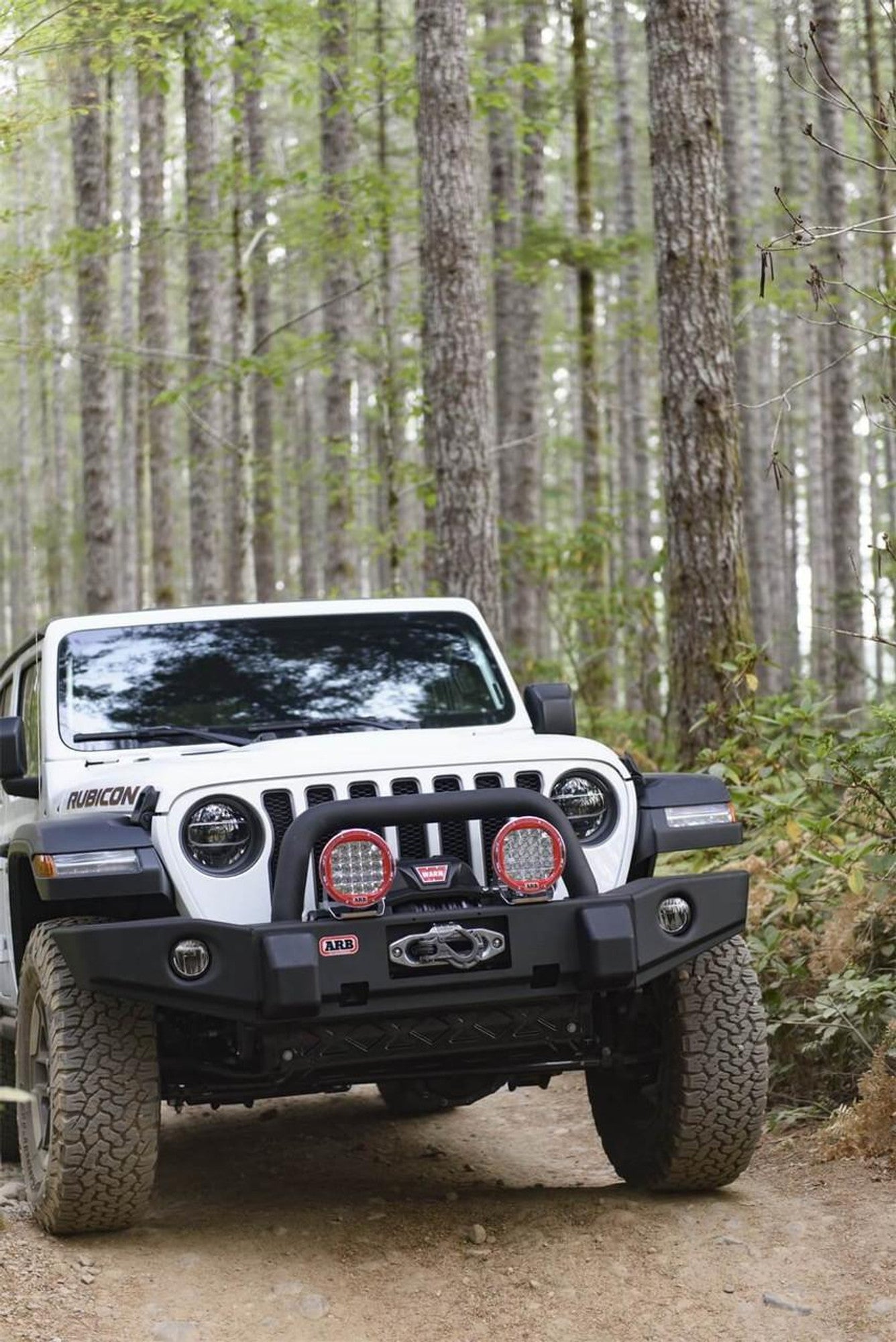 ARB Stubby Bar Front Bumper for SUV – Fits 2018-2025 Jeep Wrangler JL / 2020-2025 Gladiator JT – Black Steel, With Grille Guard, Winch & D-Ring Mounts (1PC)