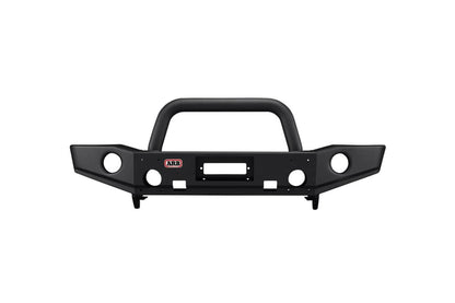 ARB Stubby Bar Front Bumper for SUV – Fits 2018-2025 Jeep Wrangler JL / 2020-2025 Gladiator JT – Black Steel, With Grille Guard, Winch & D-Ring Mounts (1PC)