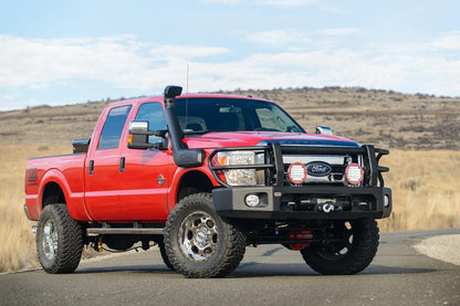 ARB Deluxe Modular Bar Front Bumper for Truck – Fits 2011-2016 Ford F-250 / F-350 / F-450 Super Duty – Black Steel, With Grille Guard & Winch Mount (1PC)