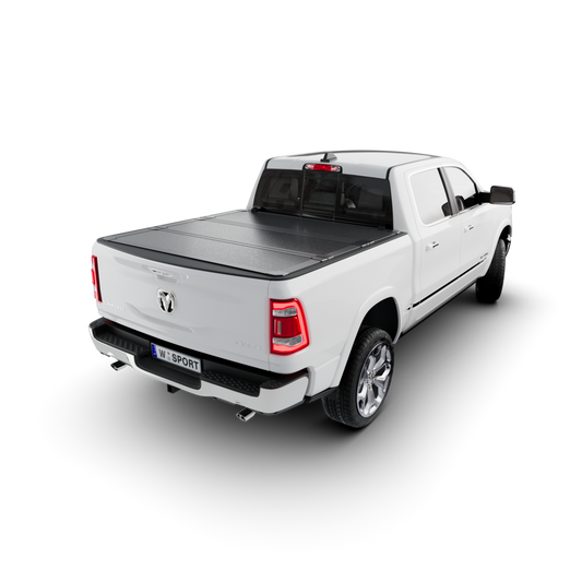 Worksport AL3 Aluminum Tri-Fold Full Bed Access Cover – Fits 2009–2024 RAM 1500/1500 Classic 5'7" Short Bed