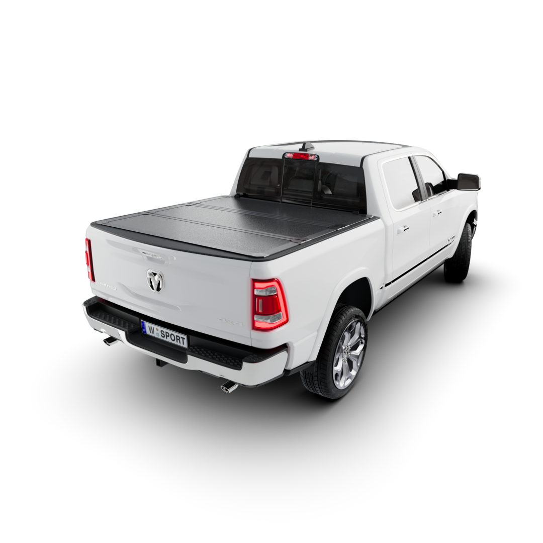Worksport AL3 Aluminum Tri-Fold Full Bed Access Cover – Fits 2009–2024 RAM 1500/1500 Classic 5'7" Short Bed