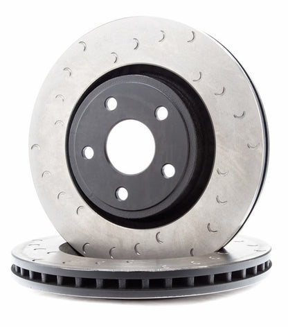Alcon Brake Rear Brake Rotor Kit for Jeep JK - Fits 2020-25 Jeep Gladiator JT,2007-18 Jeep Wrangler JK, 2018-25 Jeep Wrangler JL