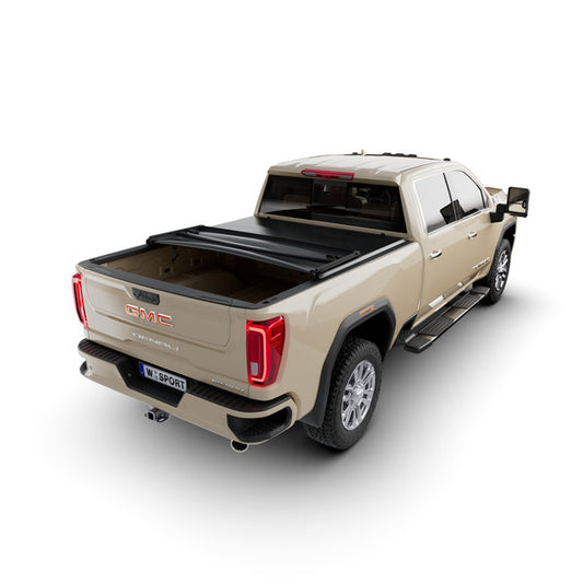 Worksport Vinyl Tri-Fold Tonneau Cover SC3 5'8" Fits 2004-07 Chevrolet Silverado/GMC Sierra Crew Cab Short Bed