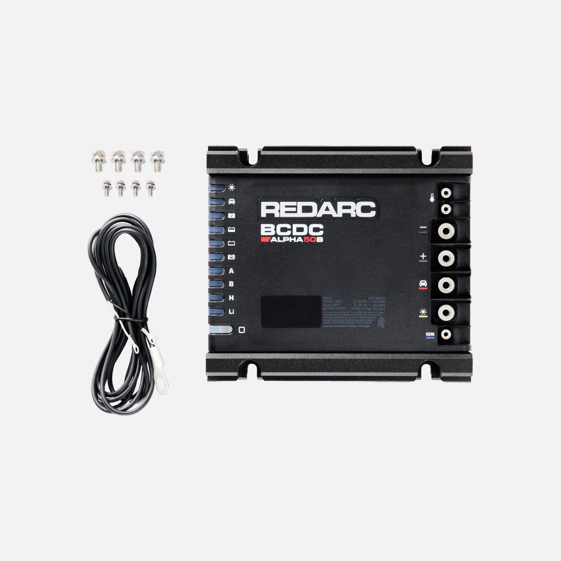 REDARC BCDC Alpha50 12V 50A DC-DC Battery Charger (BCDC12050B) - image 5