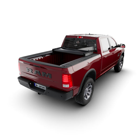 Worksport Vinyl Tri-Fold Tonneau Cover SC3 5'7" Fits 2019-23 RAM 1500 w/RamBox w/o Utility Track System Short Bed