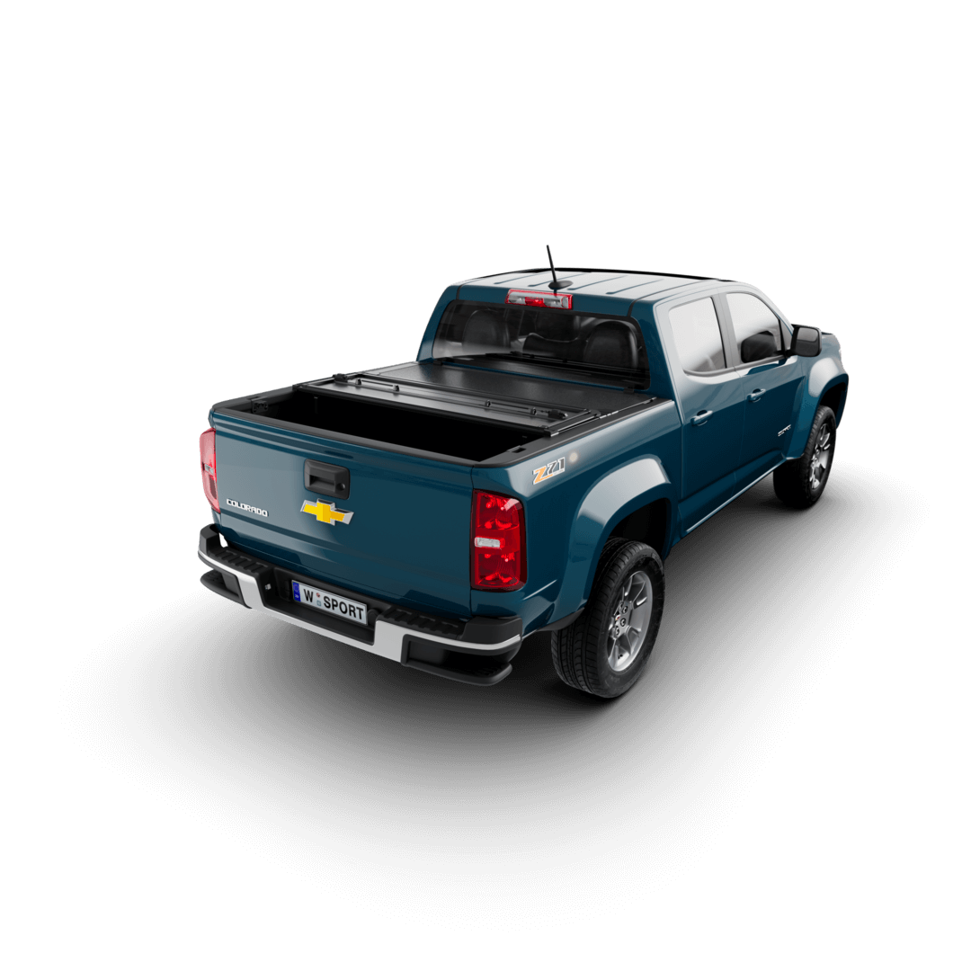 Worksport Fold Hard Tonneau Cover – Fits 2015–2024 Chevrolet Colorado & GMC Canyon 5' Short Bed