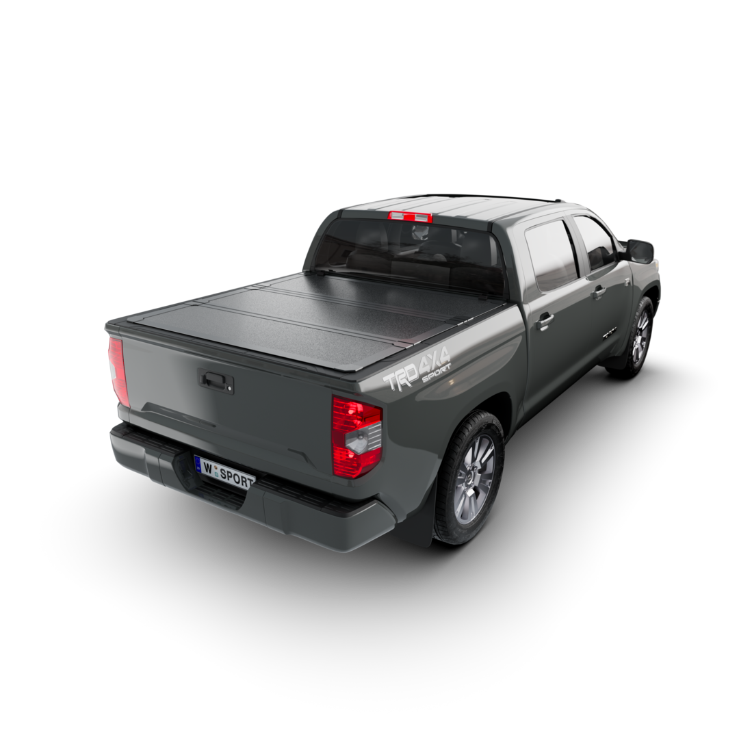 Worksport AL3 Full Bed Access Aluminum Tri-Fold Tonneau Cover – Fits 2022–2024 Toyota Tundra  6'6" Standard Bed w/ Utility Brackets