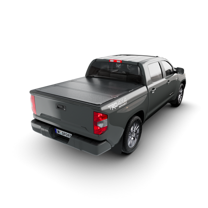 Worksport AL3 Full Bed Access Aluminum Tri-Fold Tonneau Cover – Fits 2022–2024 Toyota Tundra  6'6" Standard Bed w/ Utility Brackets