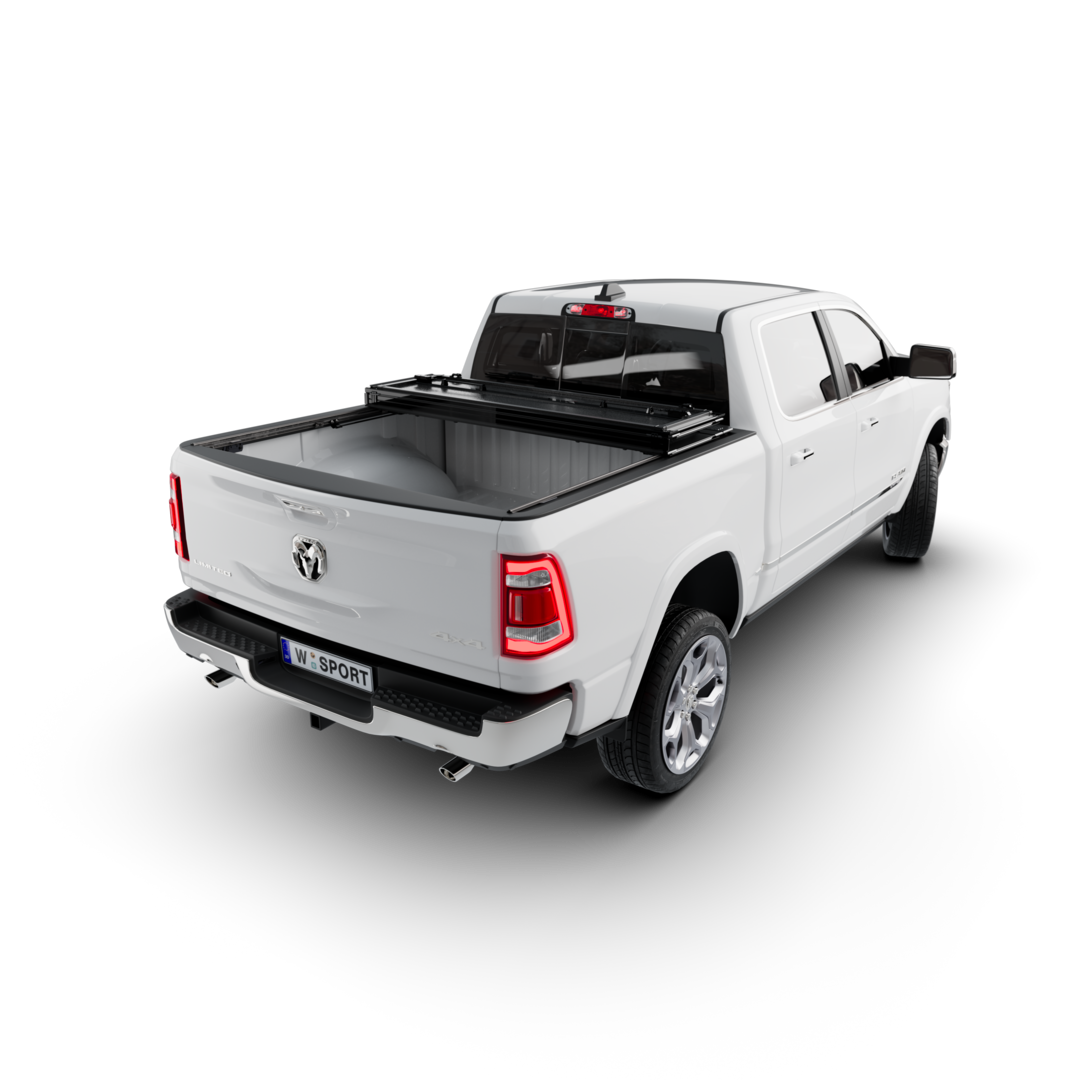 Worksport AL4 Hard Aluminum Full Bed Access Tonneau Cover for 2009–2024 RAM 1500/1500 Classic 5'7" Short Bed