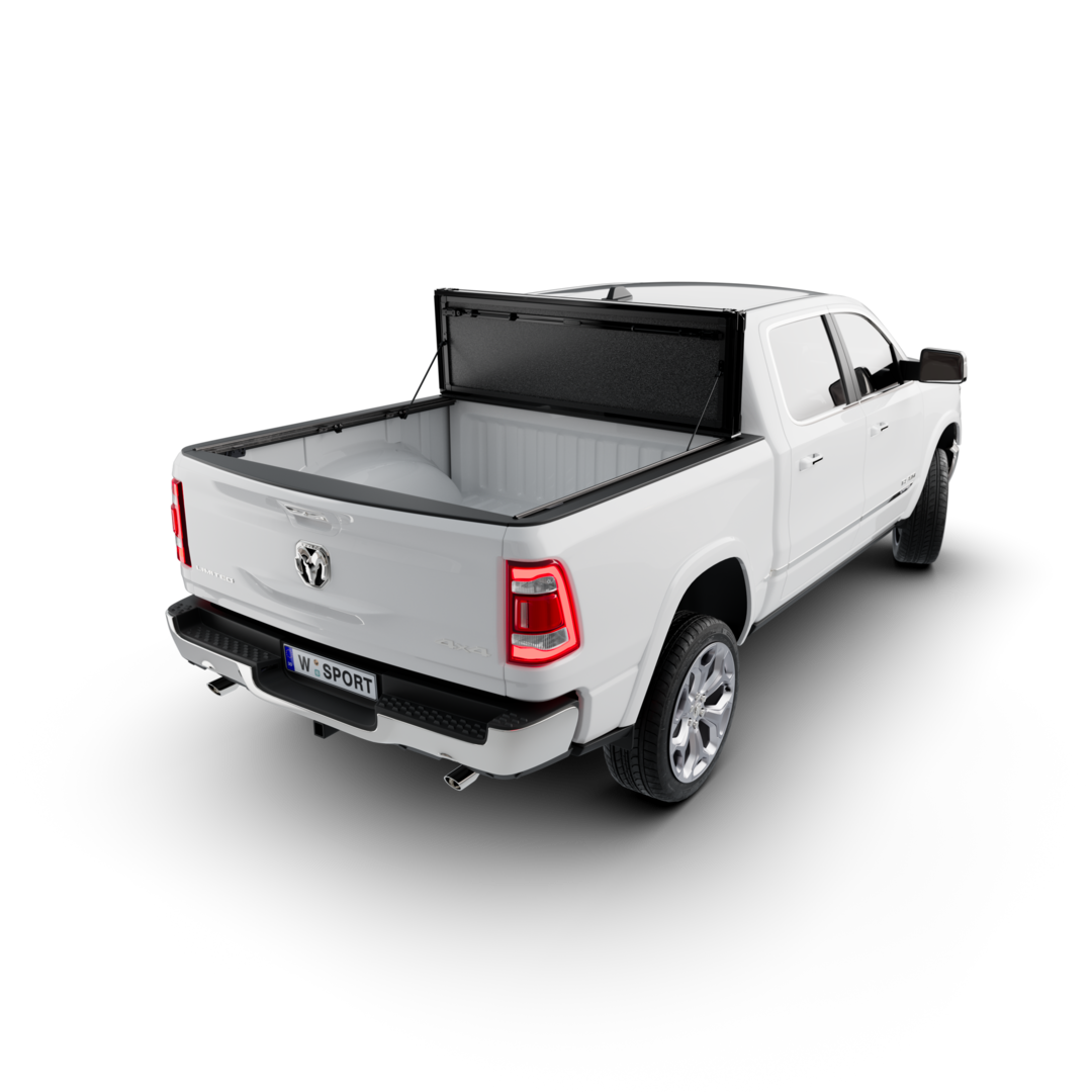 Worksport AL4 Hard Aluminum Full Bed Access Tonneau Cover for 2002–2026 RAM 1500/2500/3500 6'4" Standard Bed