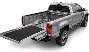 Cargo Glide Bed Slide Polished Aluminum Side Rail 6 Ft for Mid-Size Trucks (2004-2024)