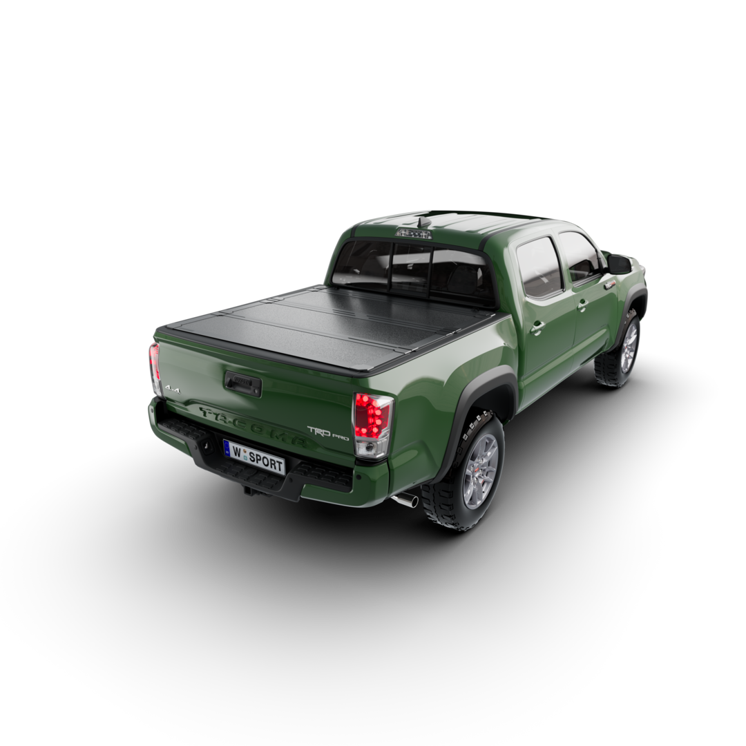 Worksport AL4 Hard Aluminum Full Bed Access Tonneau Cover for 2024–2025 Toyota Tacoma w/Utility Brackets – 5' Short Bed