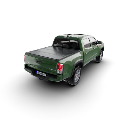 Worksport AL4 Hard Aluminum Full Bed Access Tonneau Cover for 2024–2025 Toyota Tacoma w/Utility Brackets – 5' Short Bed