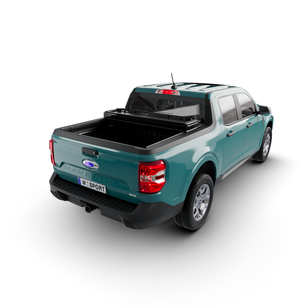 Worksport AL4 Hard Aluminum Full Bed Access Tonneau Cover for 2022–2024 Ford Maverick 4'5" Short Bed