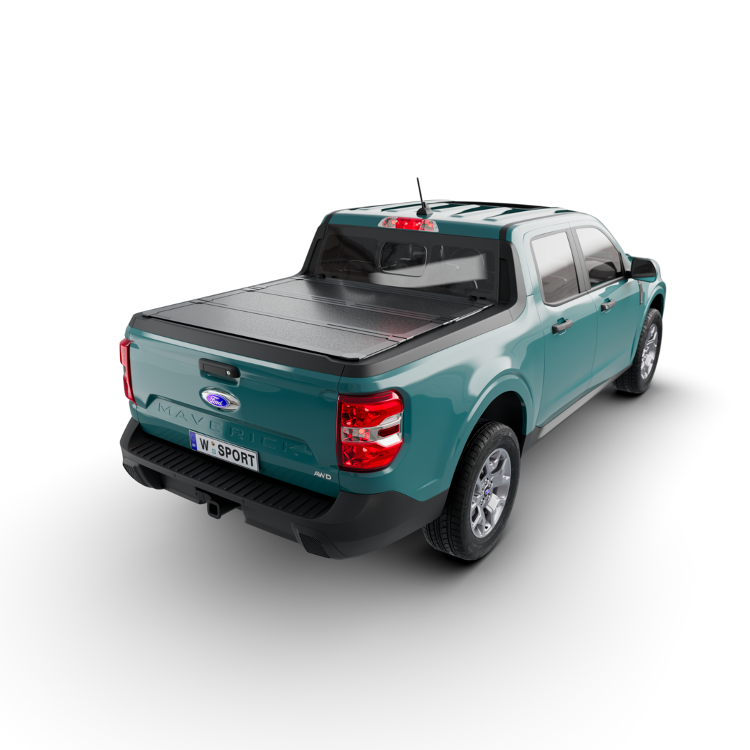 Worksport AL4 Hard Aluminum Full Bed Access Tonneau Cover for 2022–2024 Ford Maverick 4'5" Short Bed