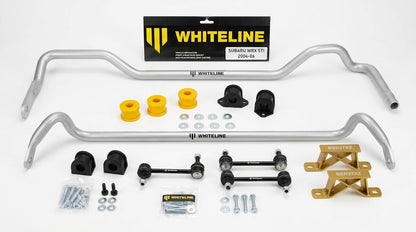 Whiteline Front & Rear Sway Bar Kit Subaru WRX STI 2004-06