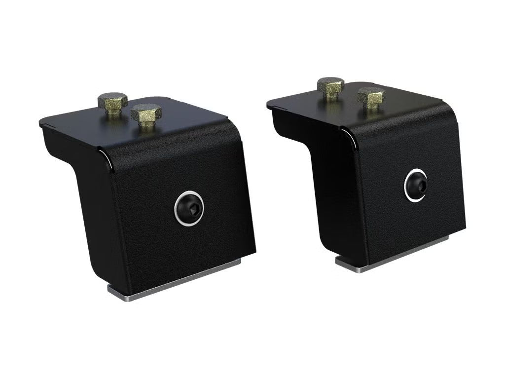 Front Runner Slimline II Rack Kit for Truck Canopy or Trailer – Tall Design, 1425(W) x 2570(L), Black Aluminum