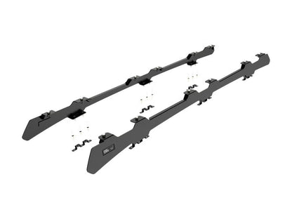Front Runner Slimline II Roof Rack Kit for Truck – Fits 2007-2021 Toyota Tundra Crew Max – Black Aluminum, Low-Profile Cargo Rack (1PC)