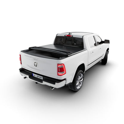 Worksport Pro Vinyl Quad Fold Tonneau Cover – Fits 2019–2023 RAM 1500 5'7" Short Bed w/o RamBox, Multi-Function Tailgate, or Utility Track System