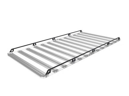 Front Runner Expedition Rail Kit – Side Rails for 2570mm(L) Slimline II Roof Rack – Black Aluminum & Stainless Steel, Low-Profile Design (1PC)