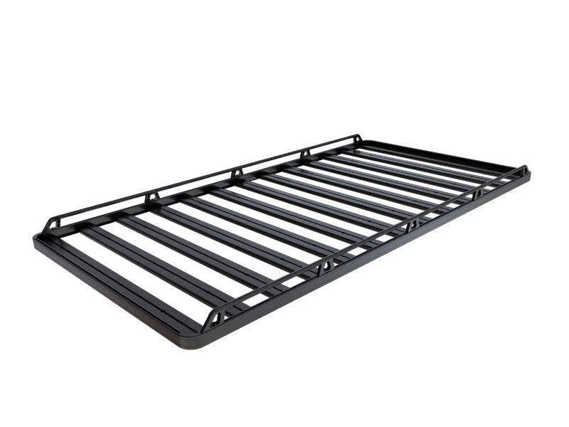Front Runner Expedition Rail Kit – Side Rails for 2570mm(L) Slimline II Roof Rack – Black Aluminum & Stainless Steel, Low-Profile Design (1PC)