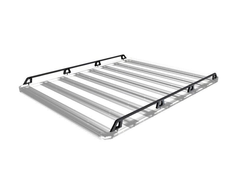 Front Runner Expedition Rail Kit – Sides for 752mm(L) to 1358mm(L) Slimline II Rack – Black Aluminum, Modular Design (1PC)