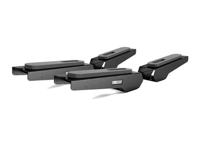 Front Runner Pro Surfboard, Windsurf & Paddle Board Carrier for Roof Rack – Black Steel, Adjustable Design, Weather-Resistant Rubber Pads (1PC)