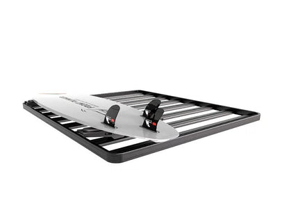 Front Runner Pro Surfboard, Windsurf & Paddle Board Carrier for Roof Rack – Black Steel, Adjustable Design, Weather-Resistant Rubber Pads (1PC)