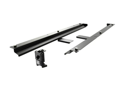 Front Runner Pro Stainless Steel Table Under Rack Bracket for Truck – Fits Slimline II Rack – Black Powder-Coated Steel, 881(L) x 187(W), Secure Mount Design (1PC)